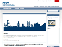 Tablet Screenshot of erste.com.tr